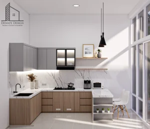 Kitchen Set Aluminium Malang Minimalis